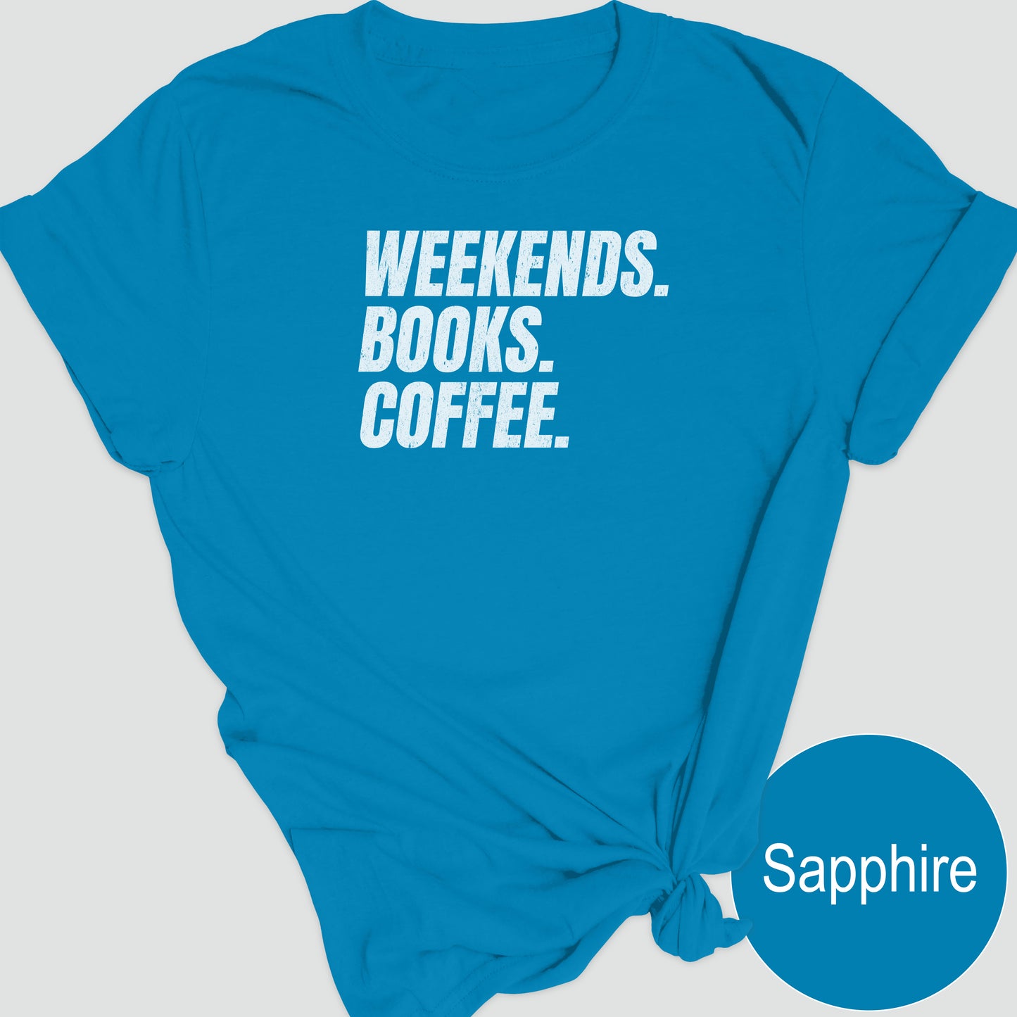 Weekends. Books. Coffee.