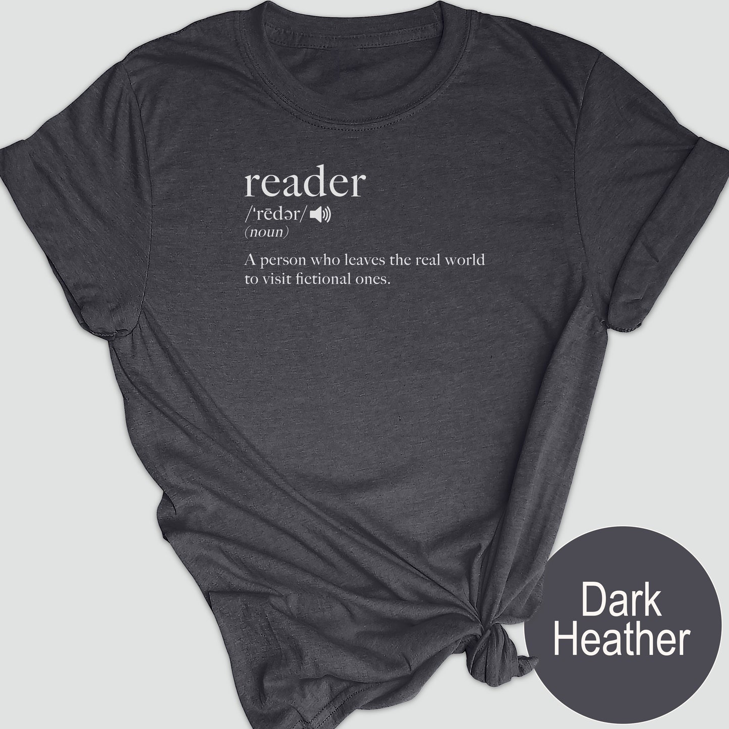 Reader, A person who leaves the real world to visit fictional ones.