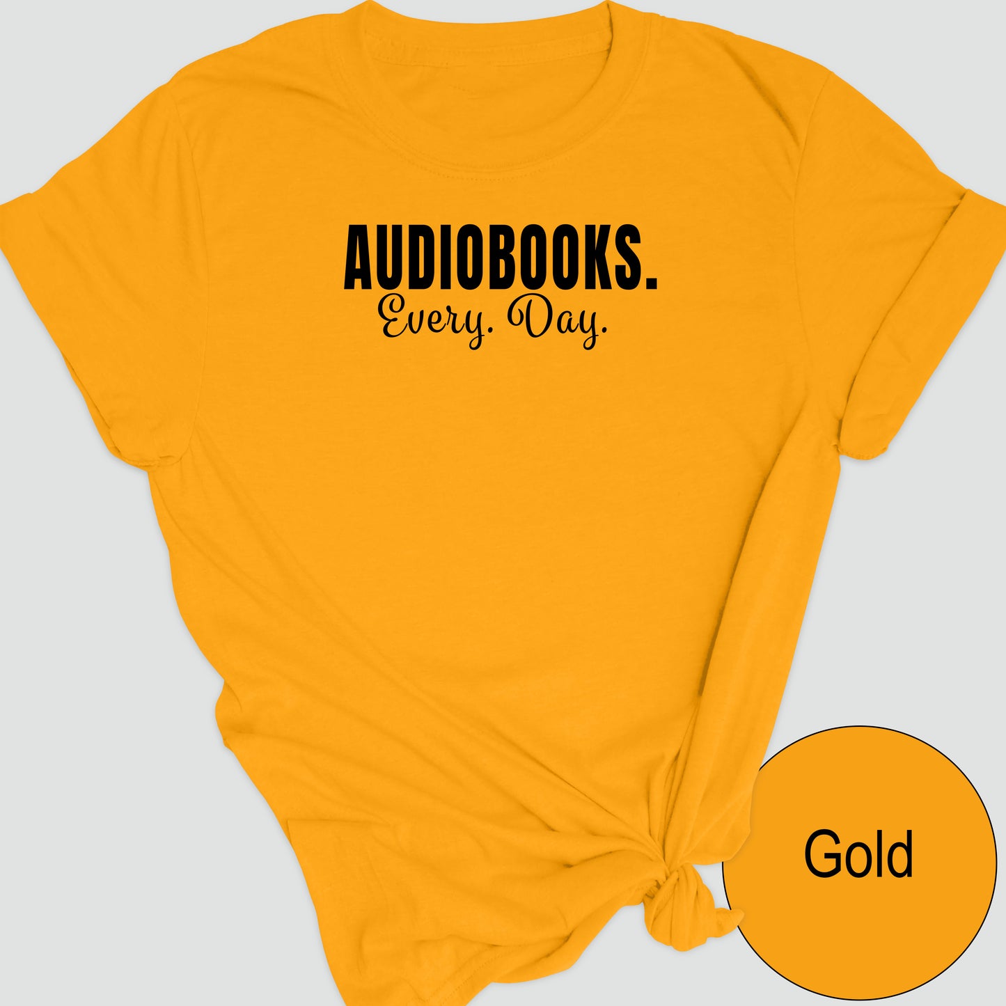 Audiobooks. Every. Day.