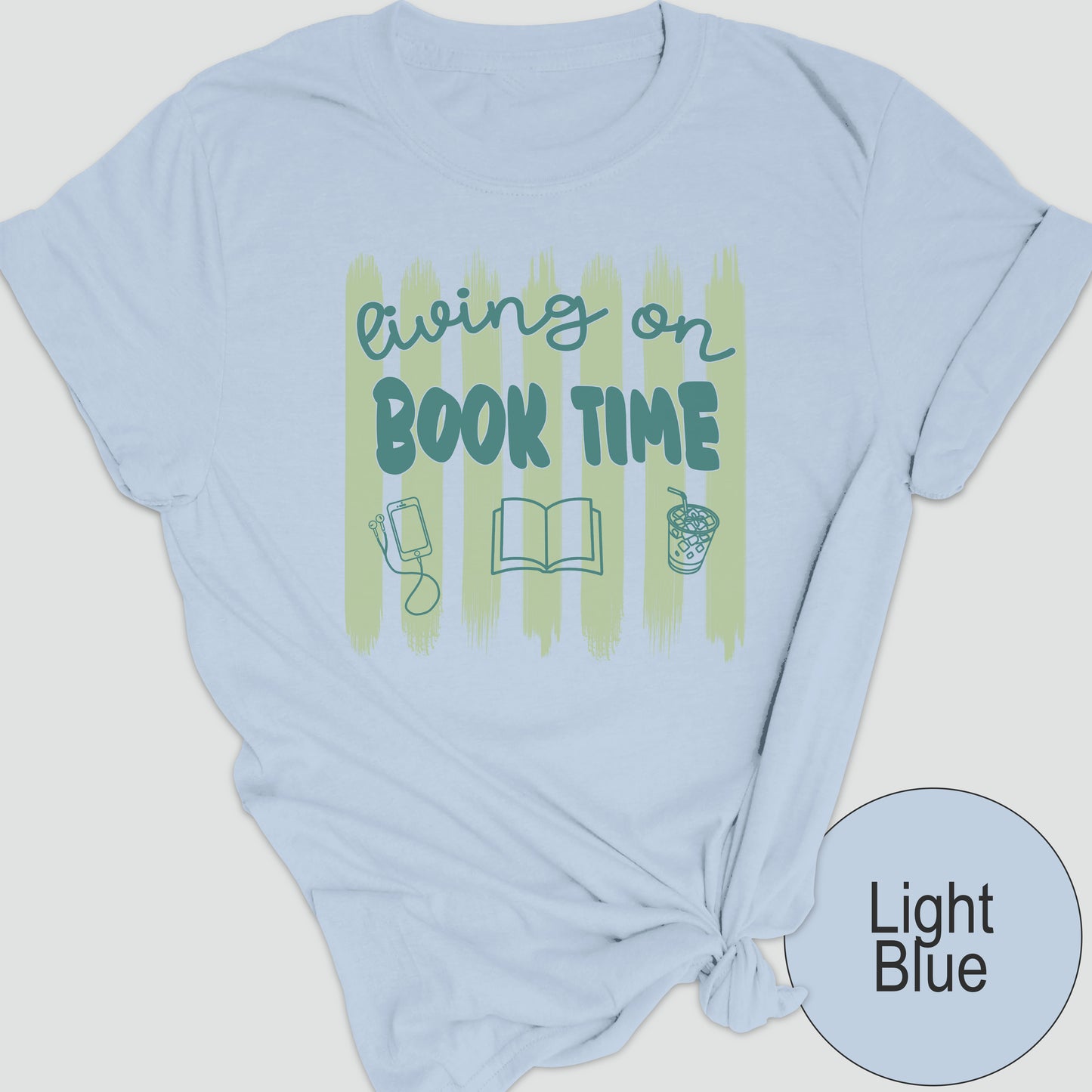 Living on Book Time (Green)