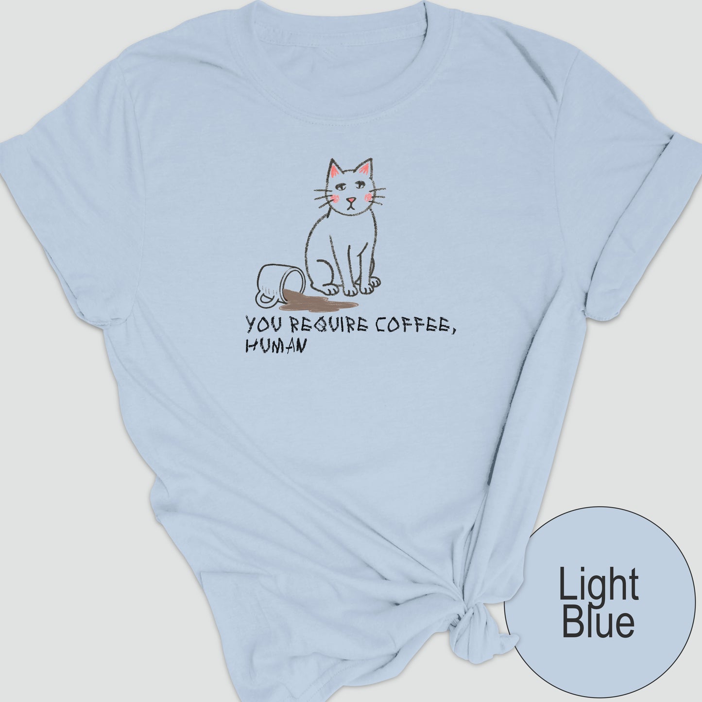 You Require Coffee, Human