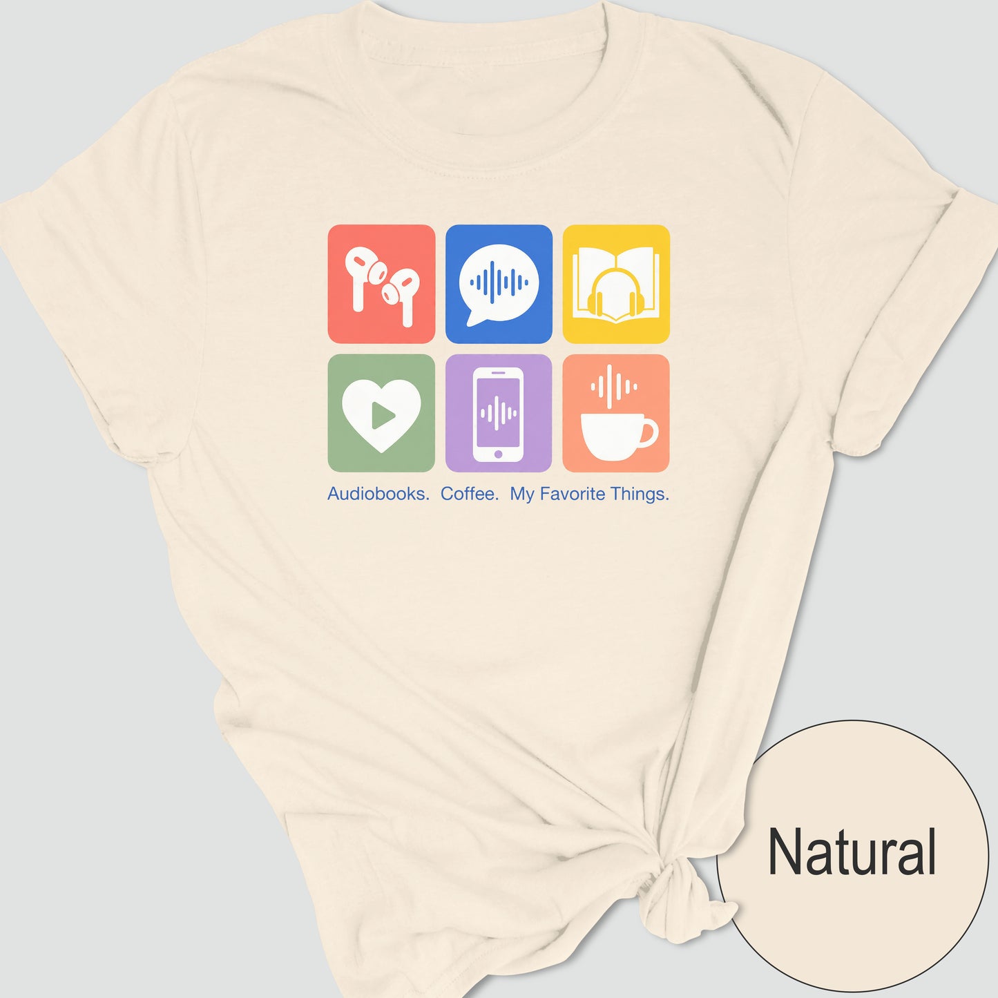 Audiobooks.  Coffee.  My Favorite Things.