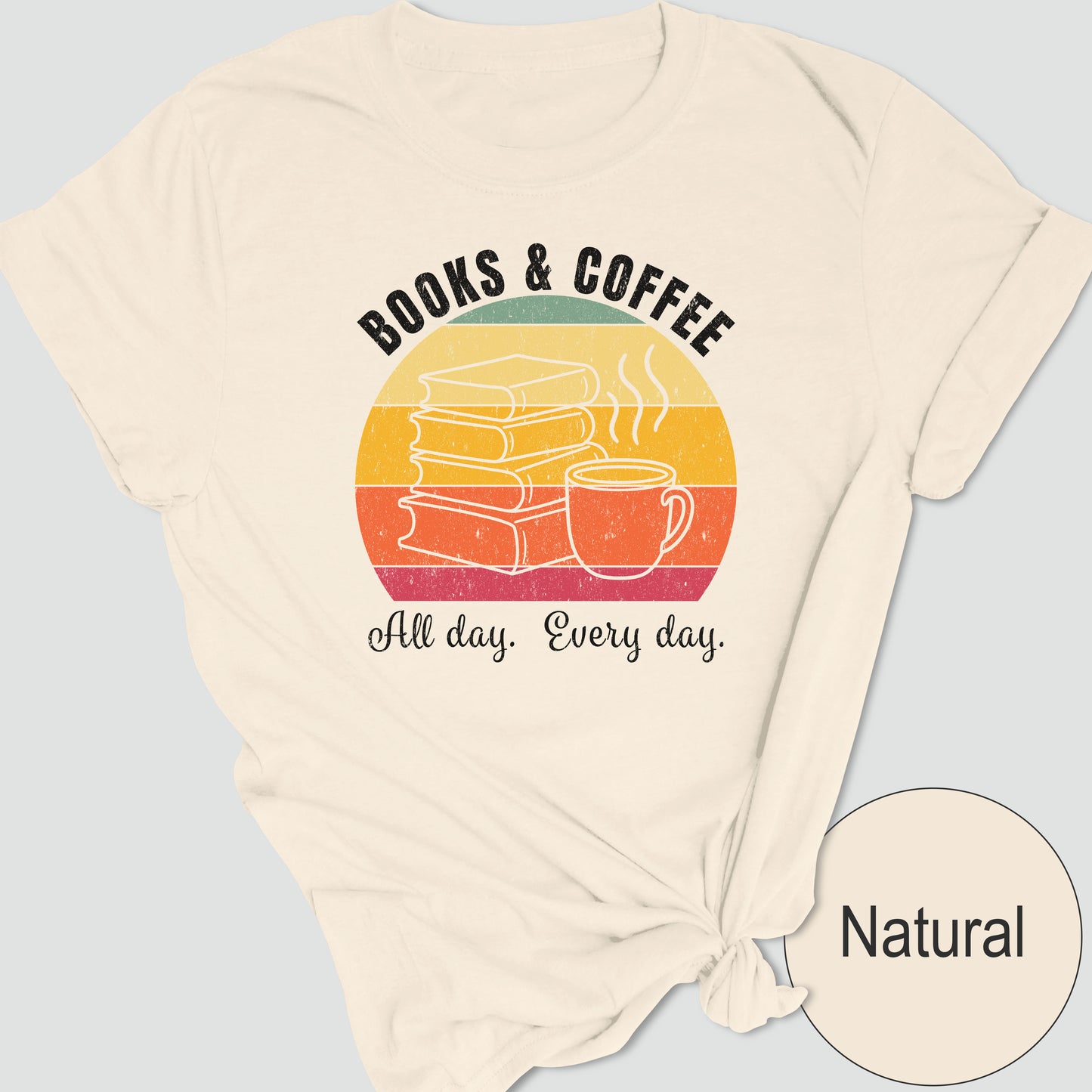 Books and Coffee, All Day, Every Day