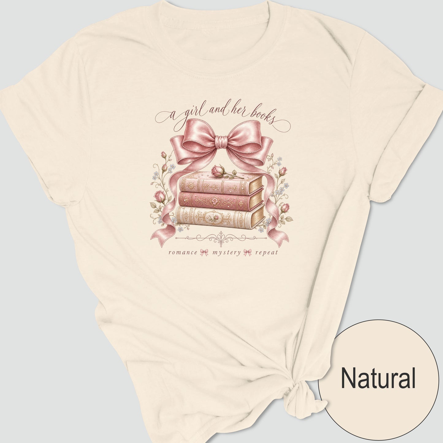 A Girl and her Books, Romance, Mystery, Repeat