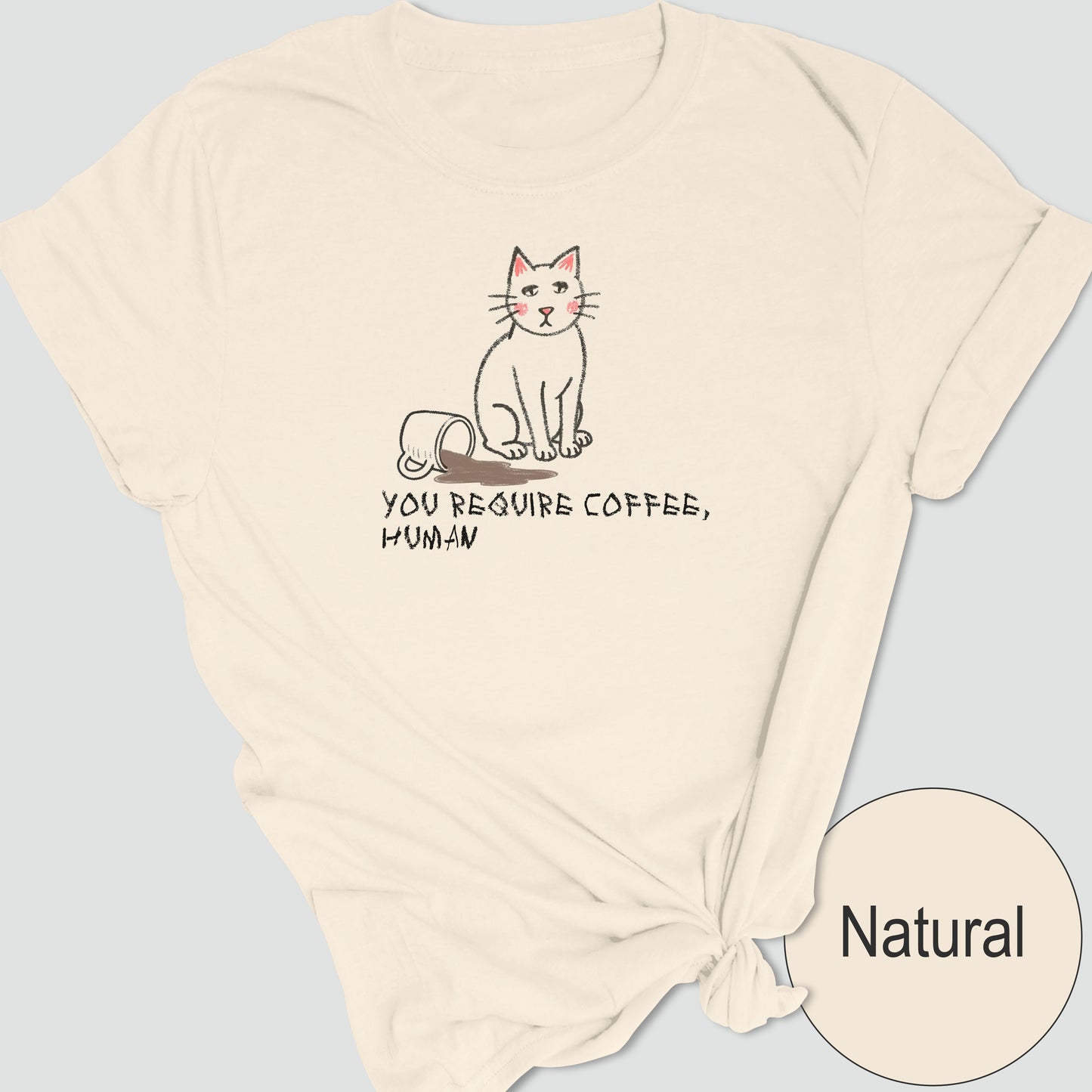 You Require Coffee, Human