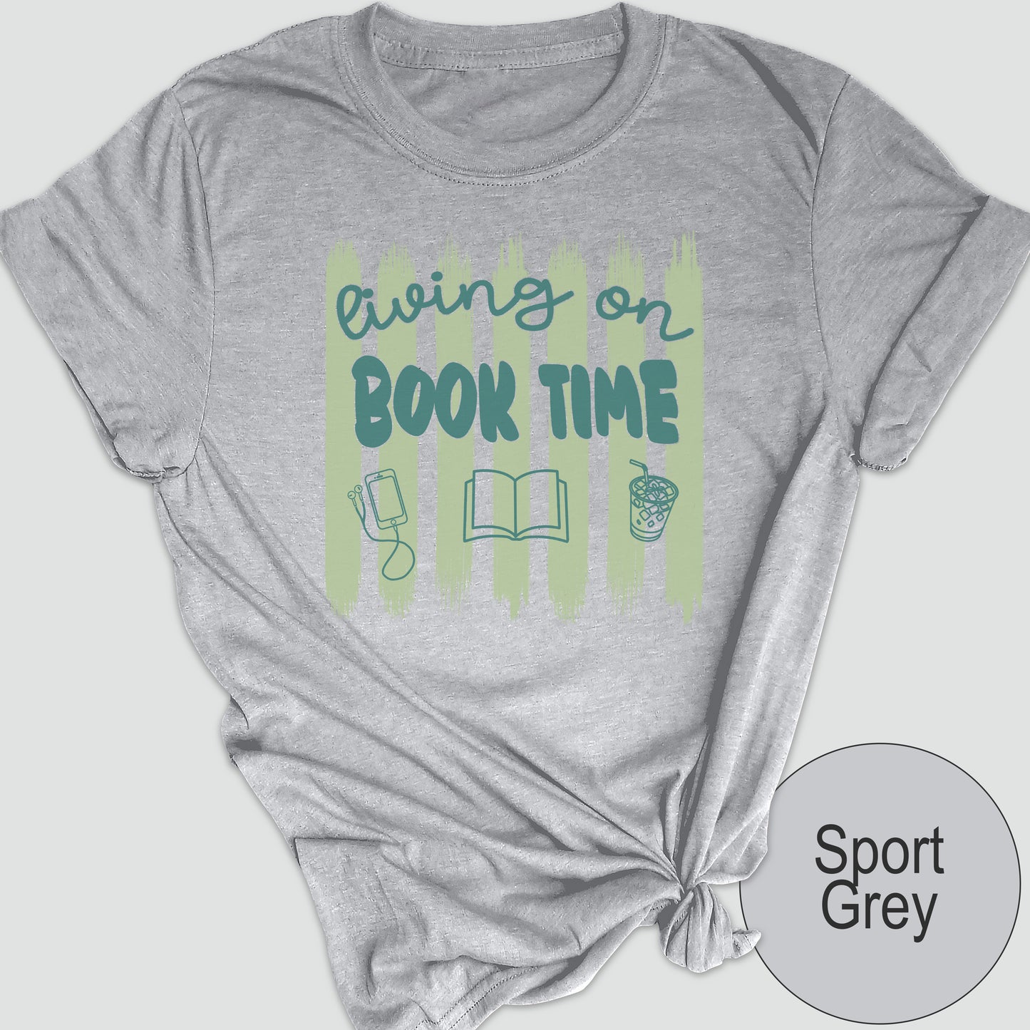 Living on Book Time (Green)